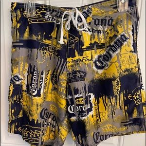 CORONA EXTRA Mens swim trunks